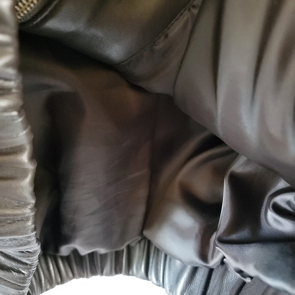 ROUNDTREE & YORKE Men's Genuine Lamb Skin Leather Jacket Sz XL Brown Full-Zip - Picture 9 of 16